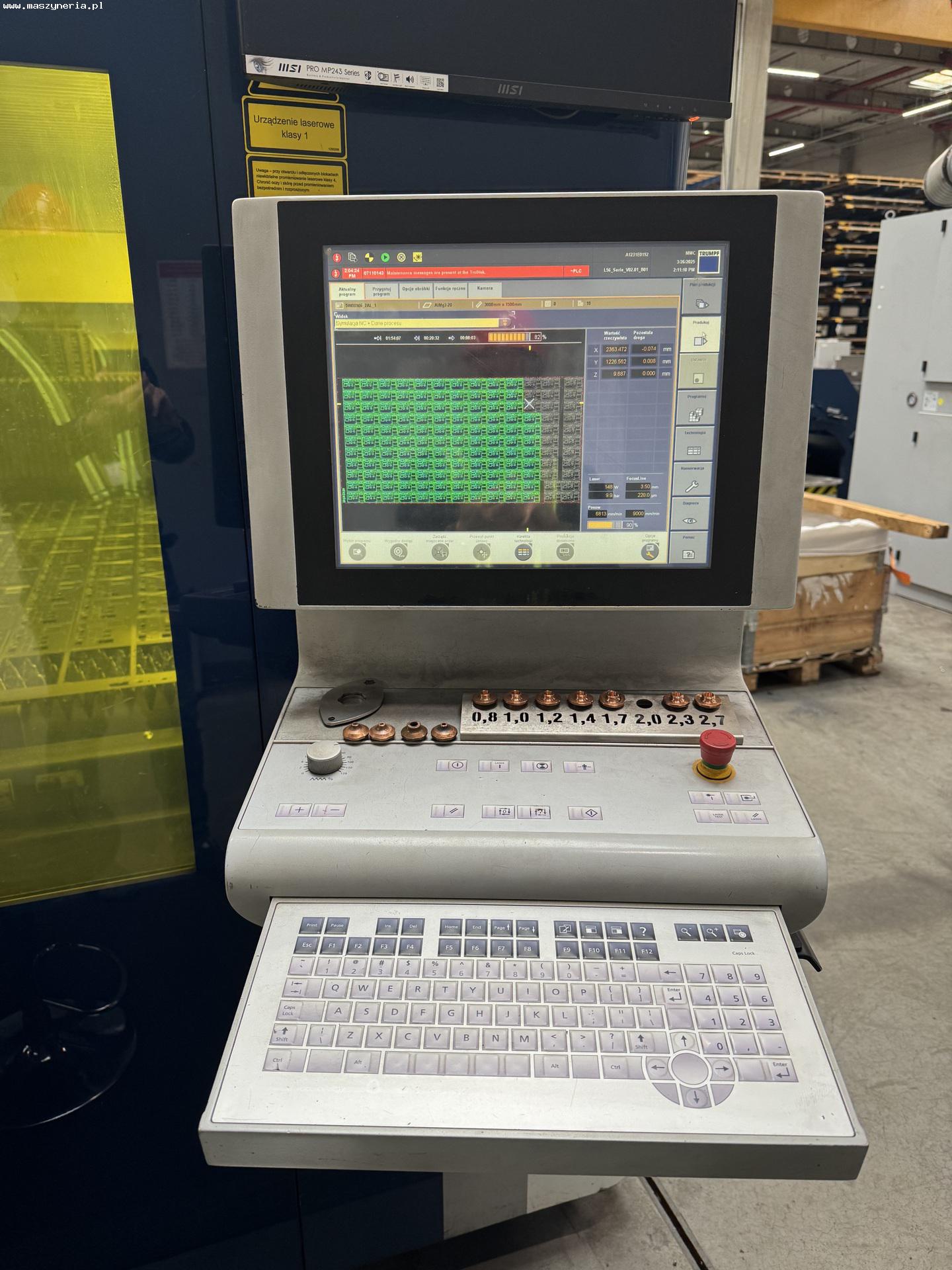  Laser fiber TRUMPF TruLaser 5030 in vendita - foto 5